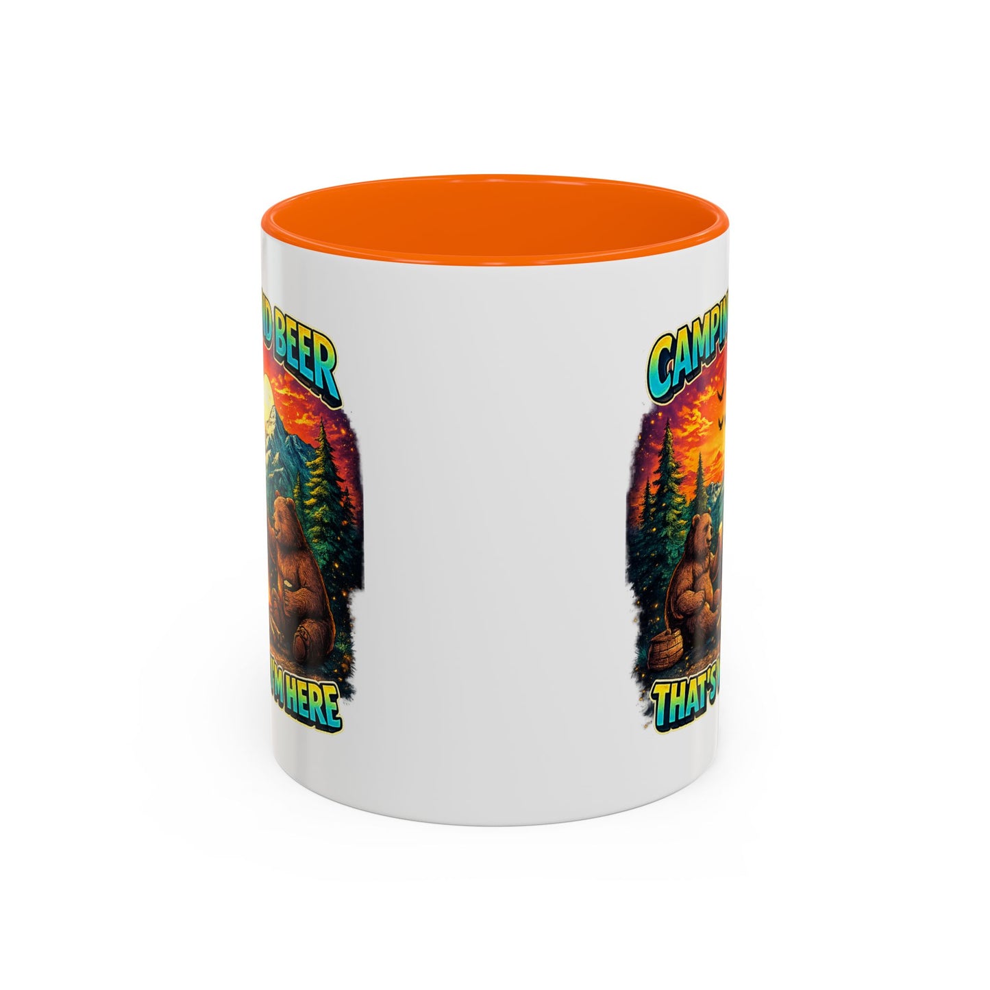 Humor Mug - Camping and Beer