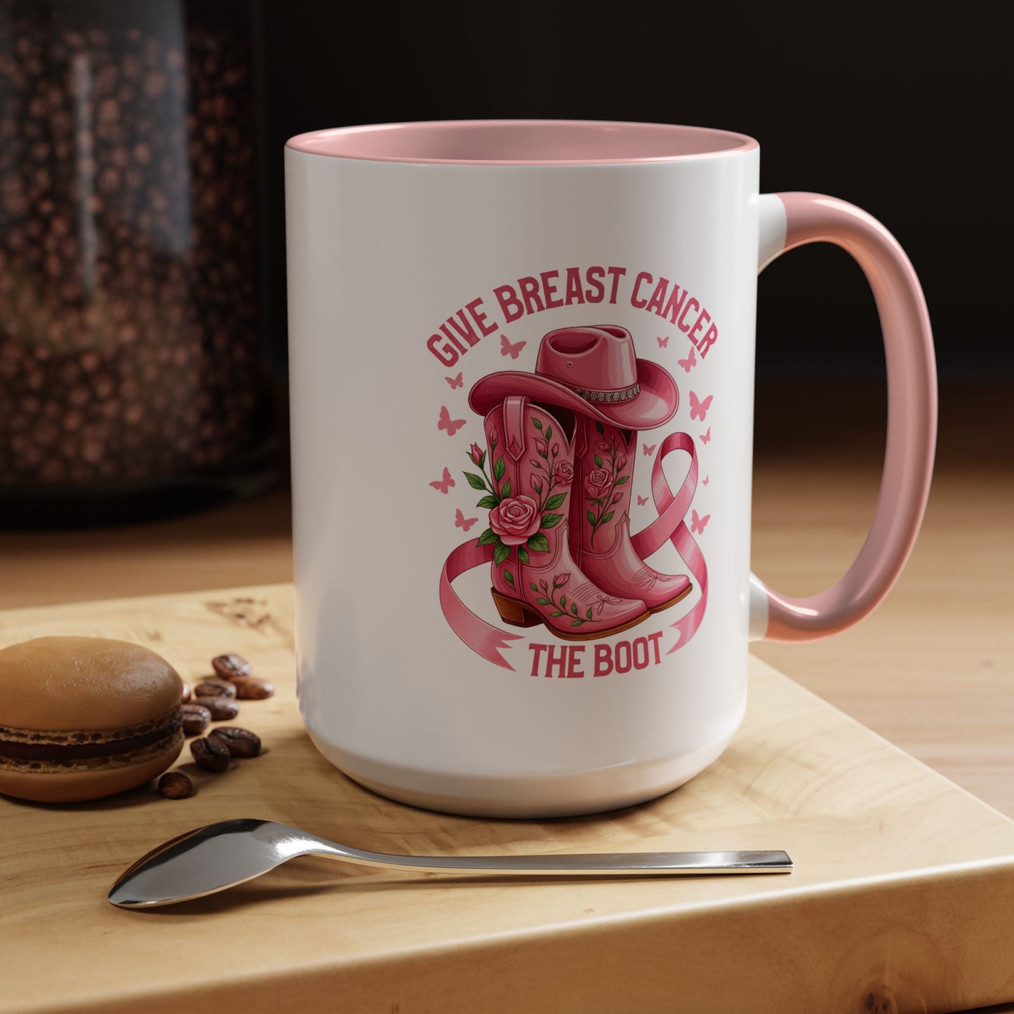 Support Mug - Give Cancer The Boot