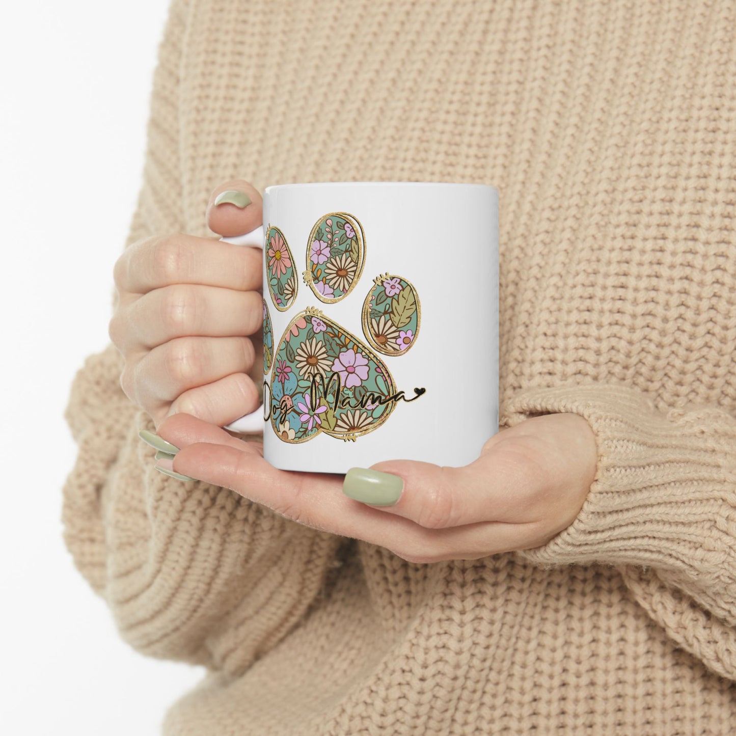 Animal Mug - Dog Mama Paw