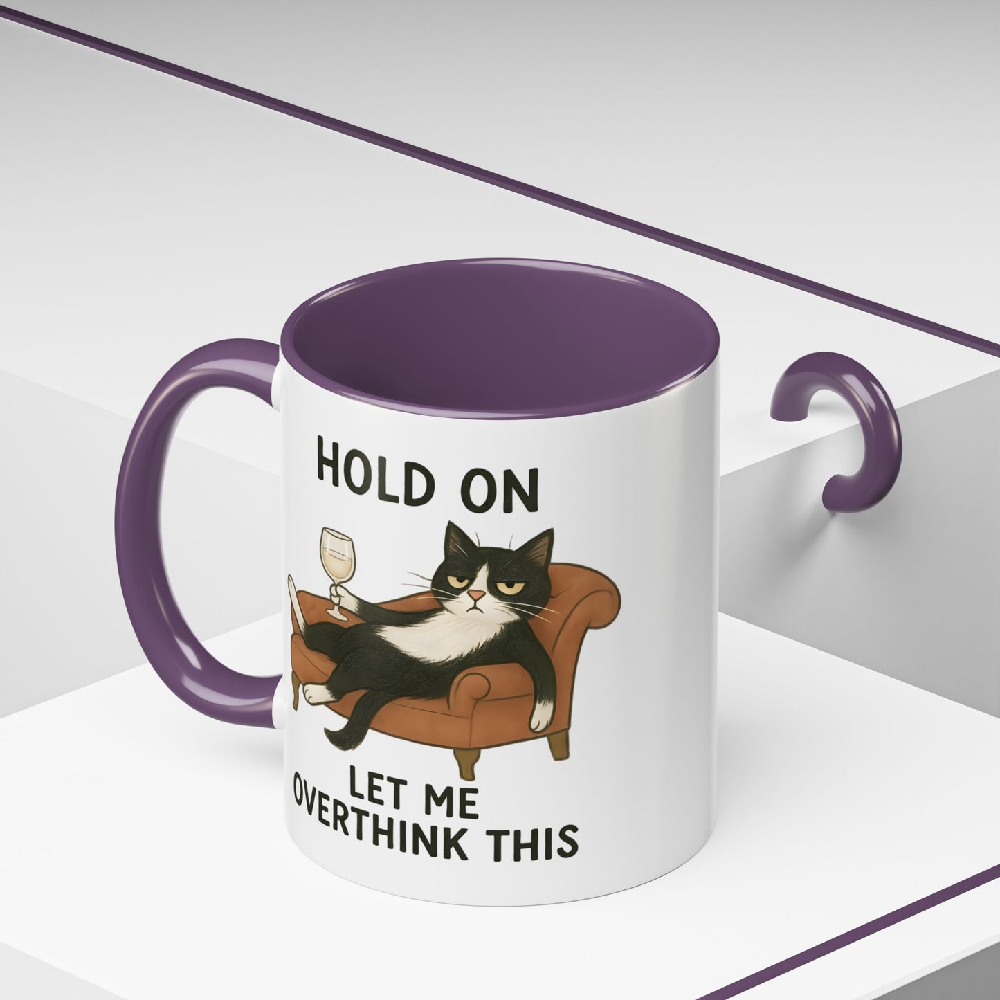 Animal Mug - Hold On Let Me Overthink This