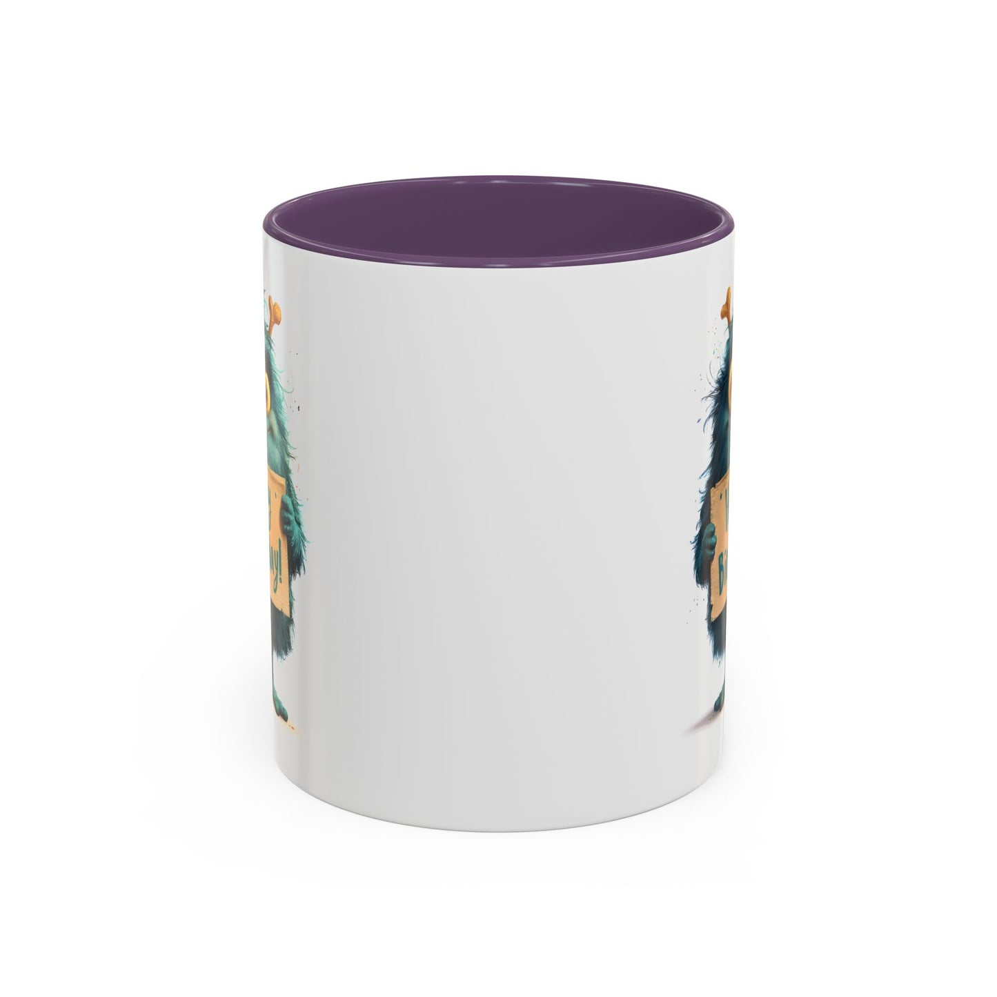 Birthday Mug - Birthday Sign Monster
