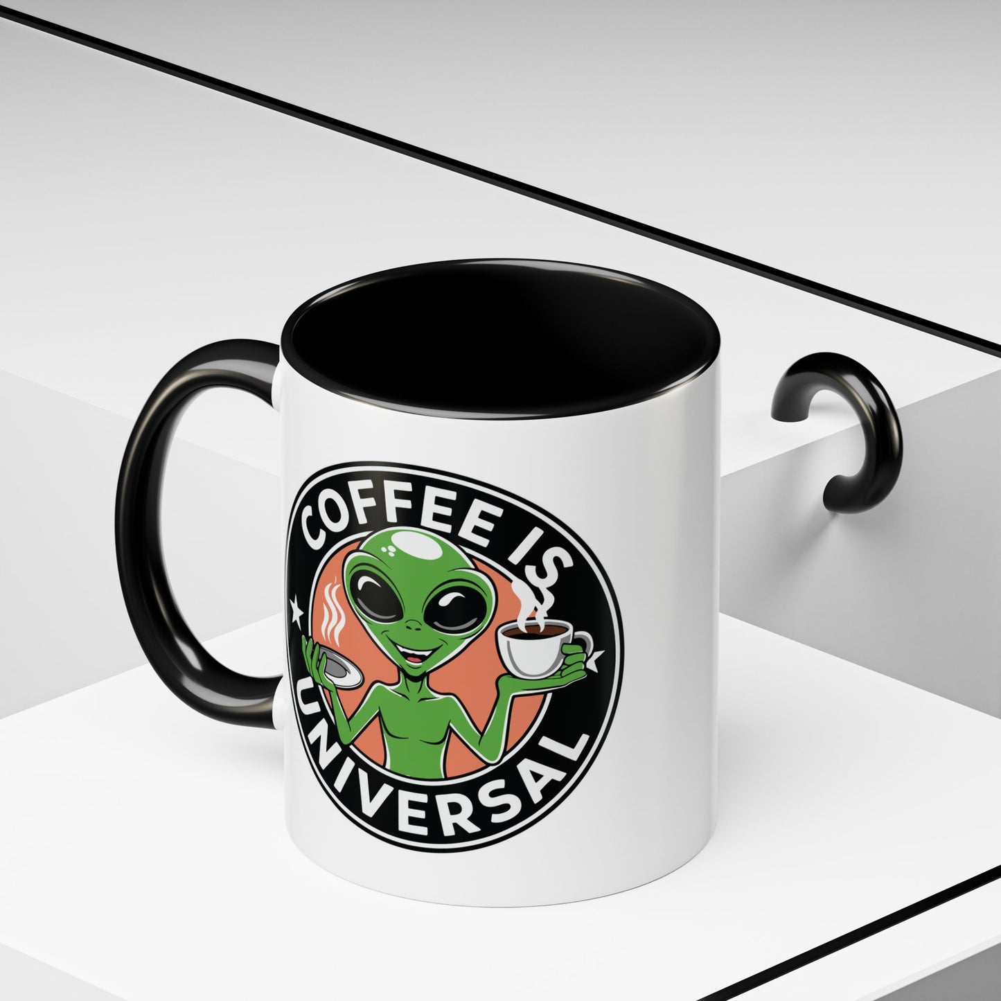 Alien Mug - Coffee Is Universal