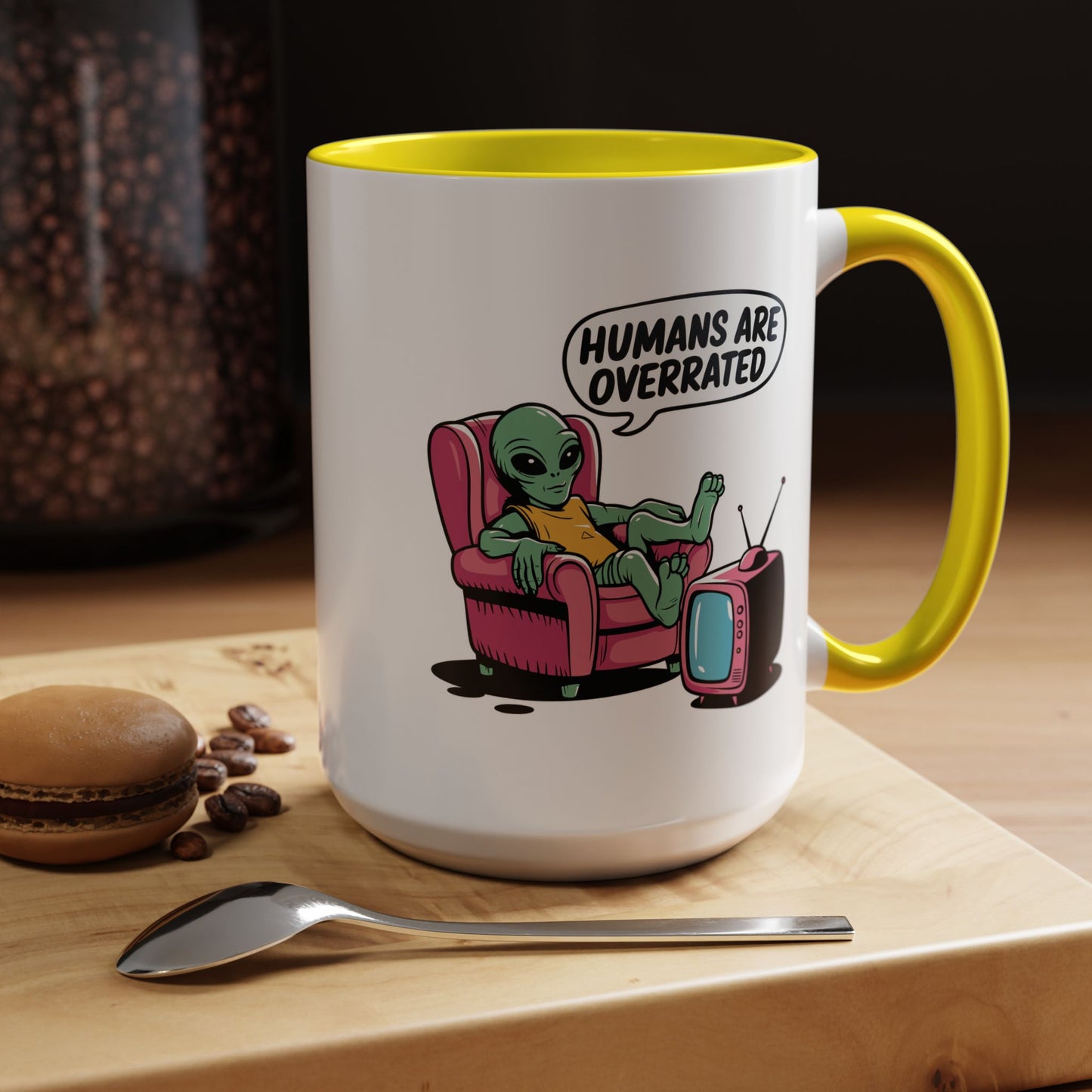 Alien Mug - Humans Are Overrated