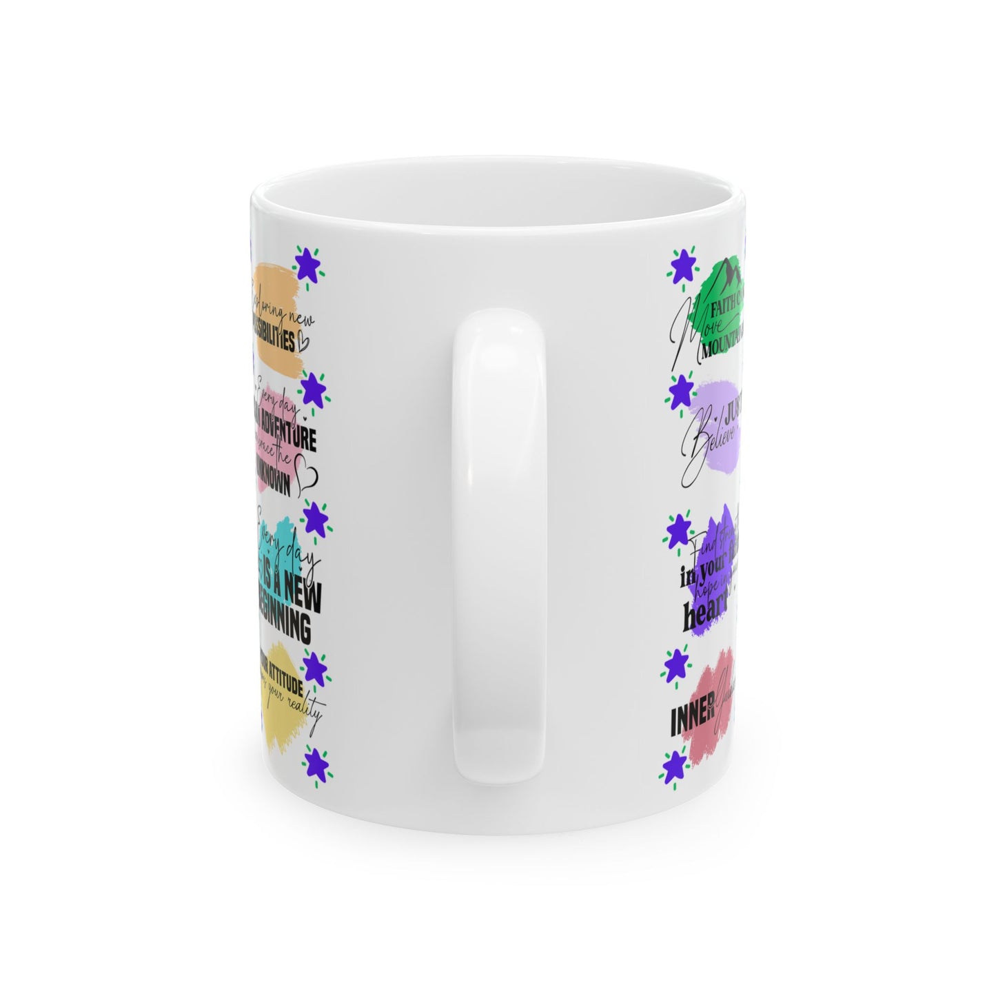 Motivation Mug - Faith Can Move Mountains