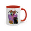 Halloween Mug - Cute Ghost With Cat