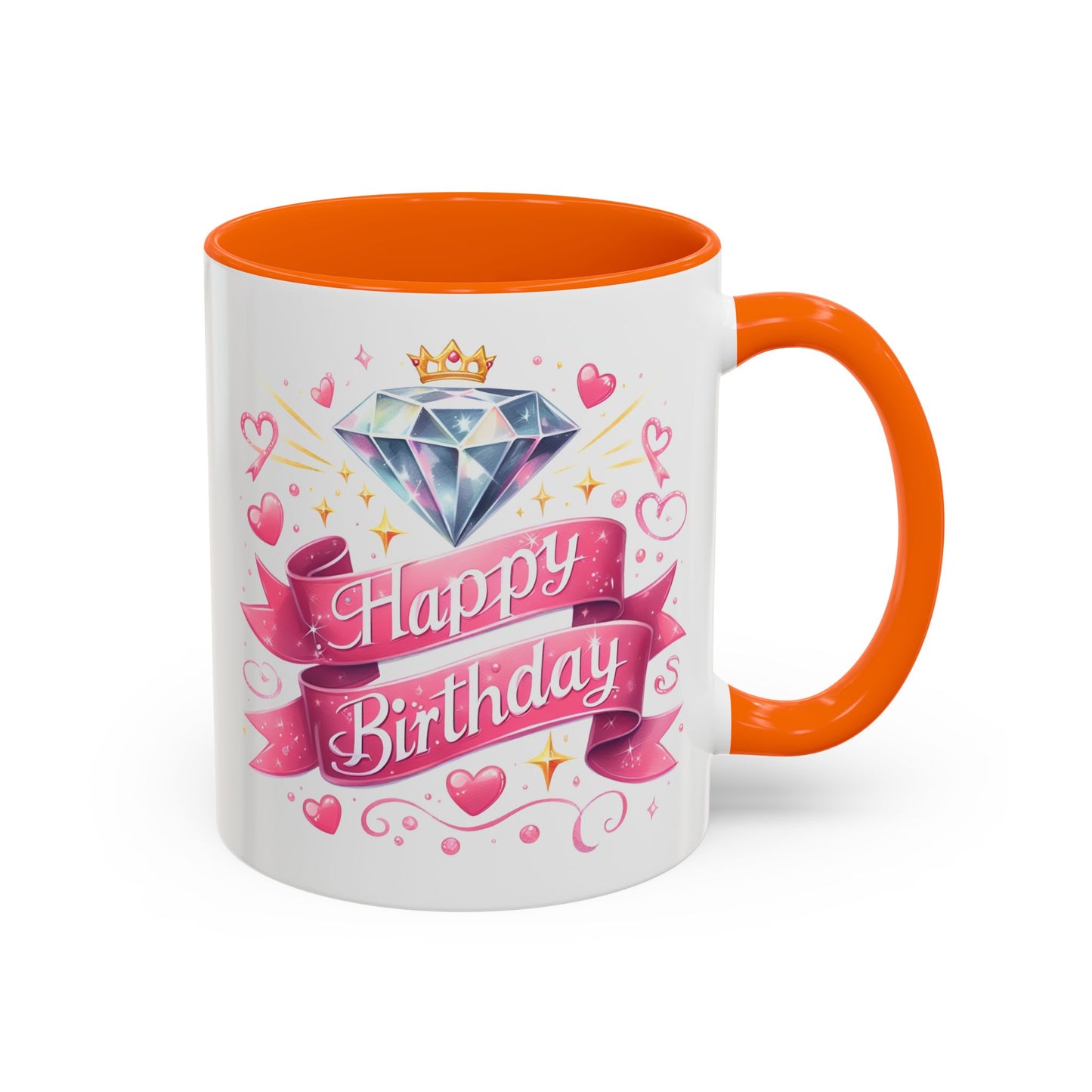 Birthday Mug - Diamond Crown