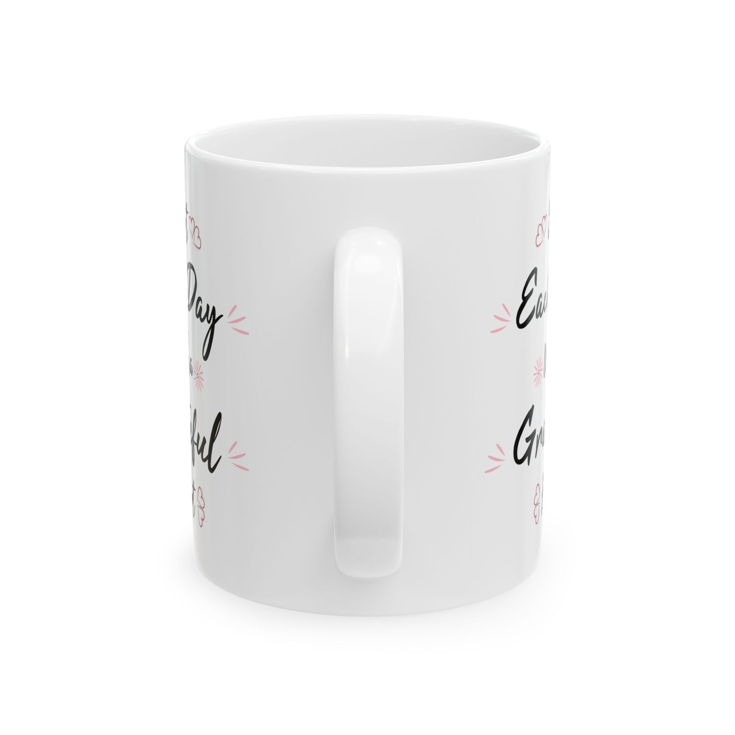 Wellness Mug - Start Each Day Hearts