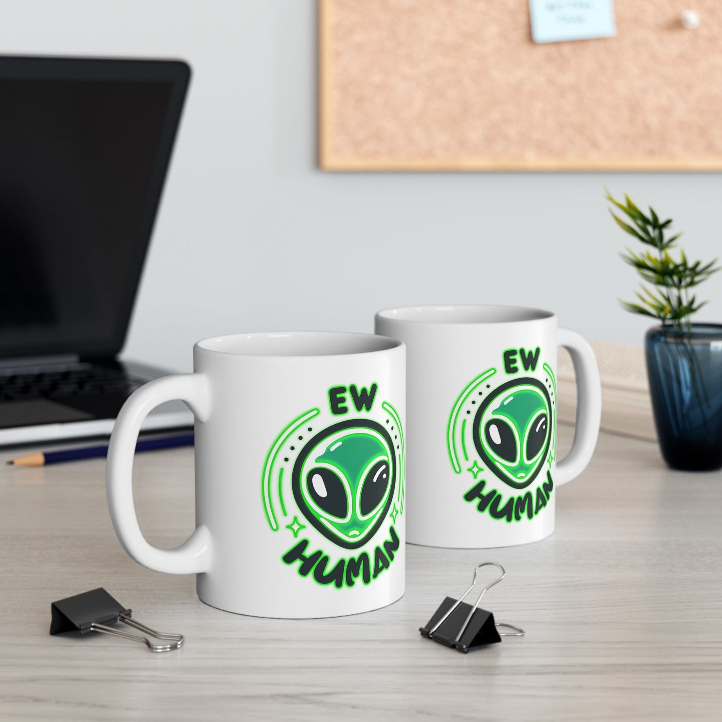 Alien Mug - Ew Human