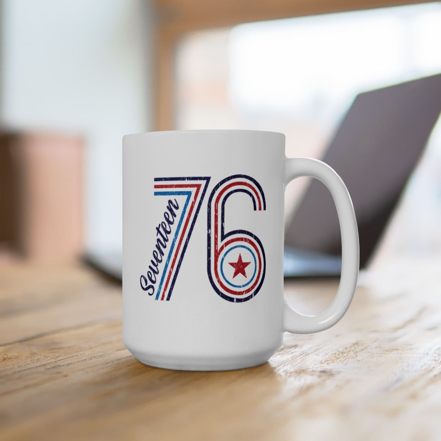 4th of July Mug - 1776 Retro Patriotic