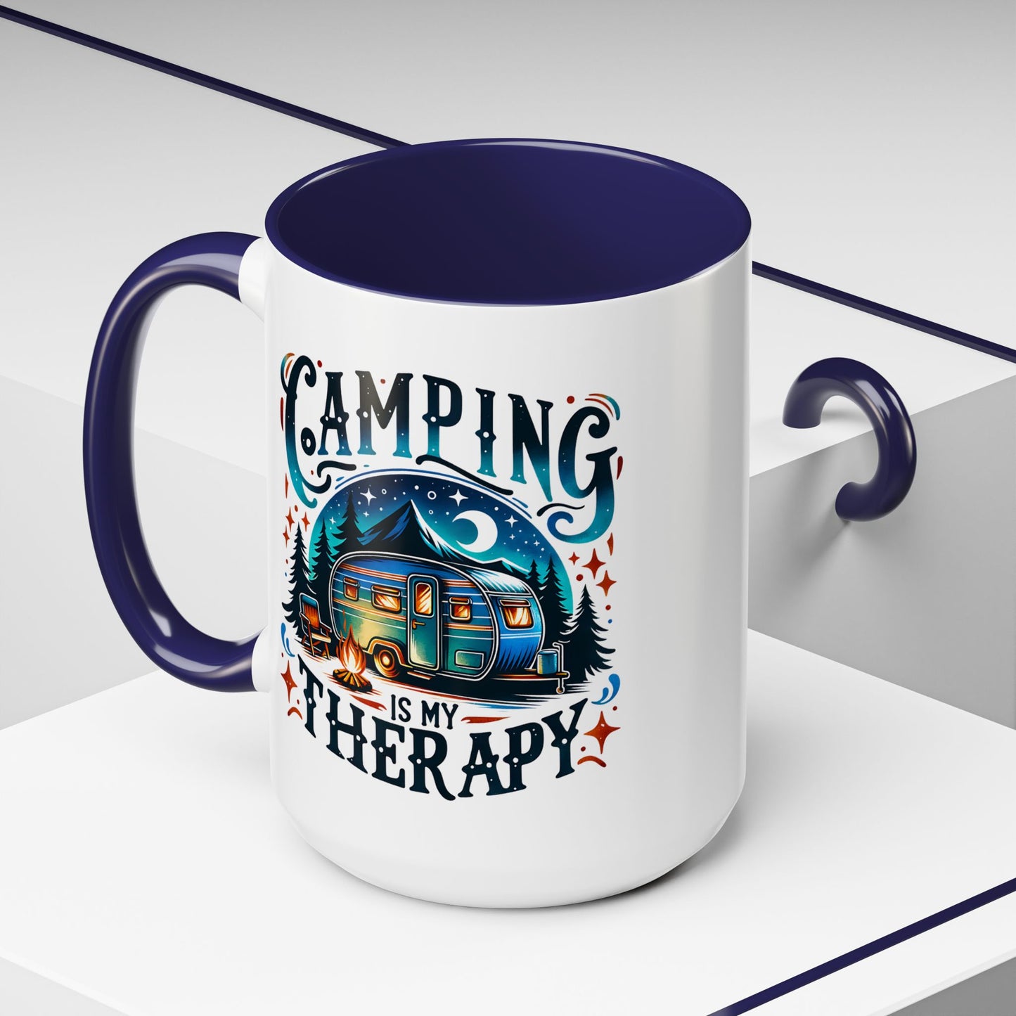Adventure Mug - Camping Is My Therapy