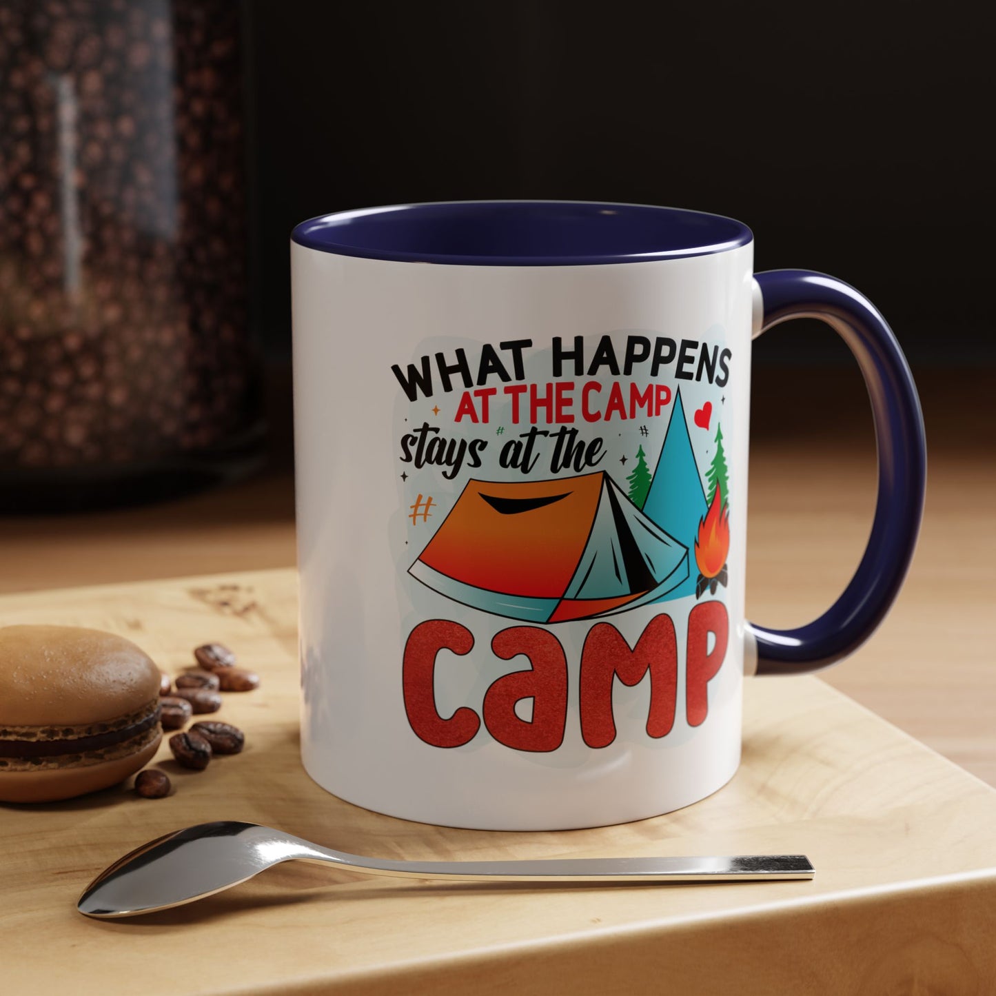 Adventure Mug - What Happens At The Camp