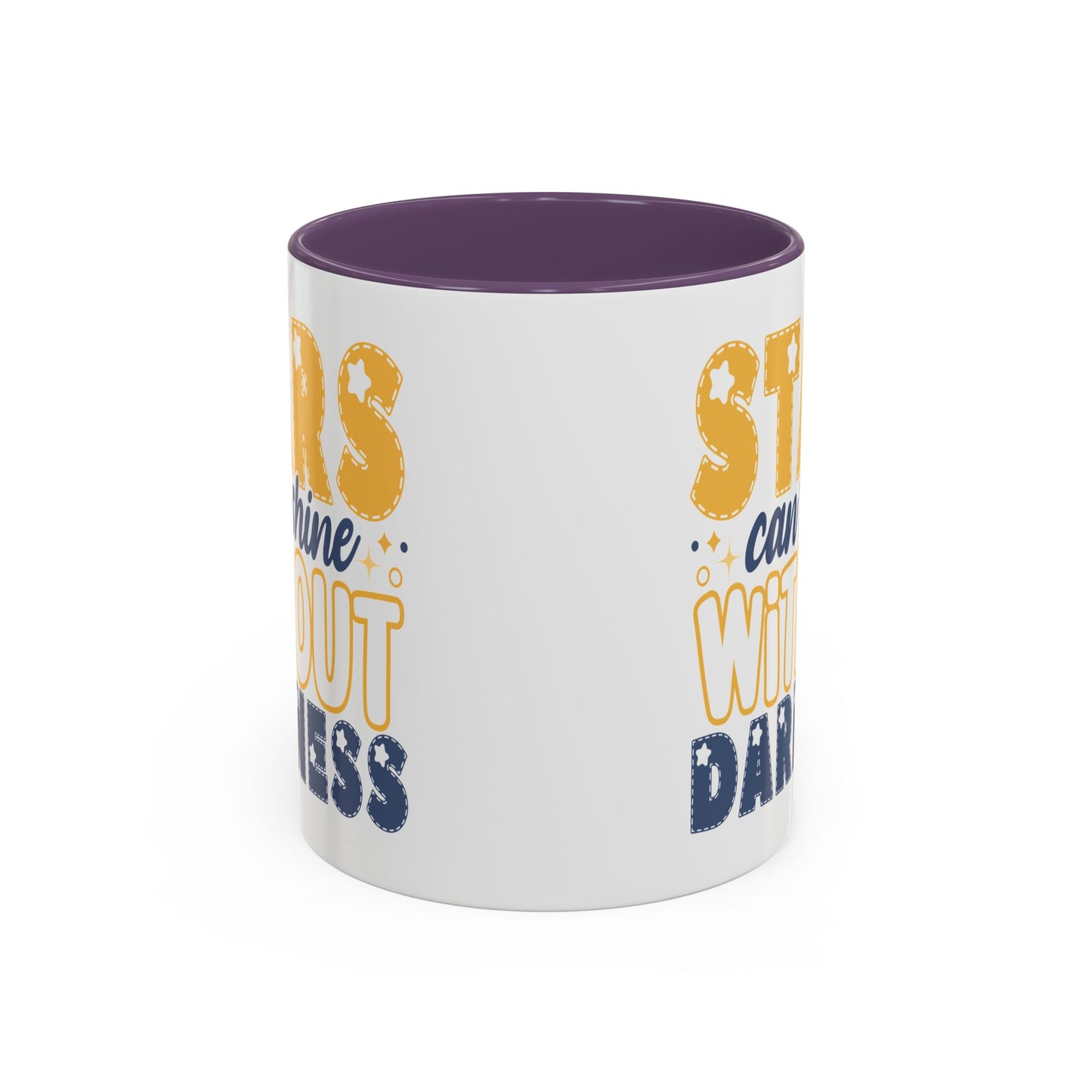 Motivation Mug - Stars Can't Shine Without Darkness