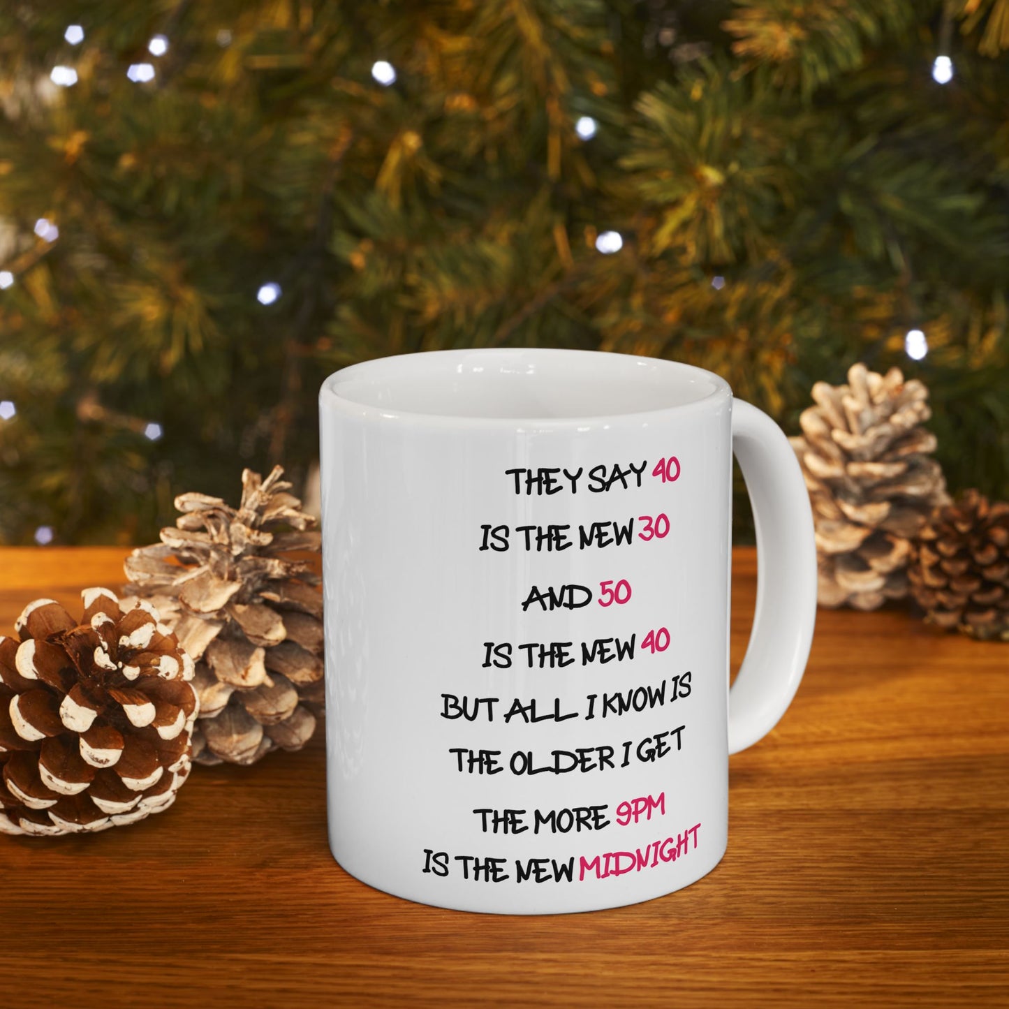 Birthday Mug - They Say 40 is the New 30