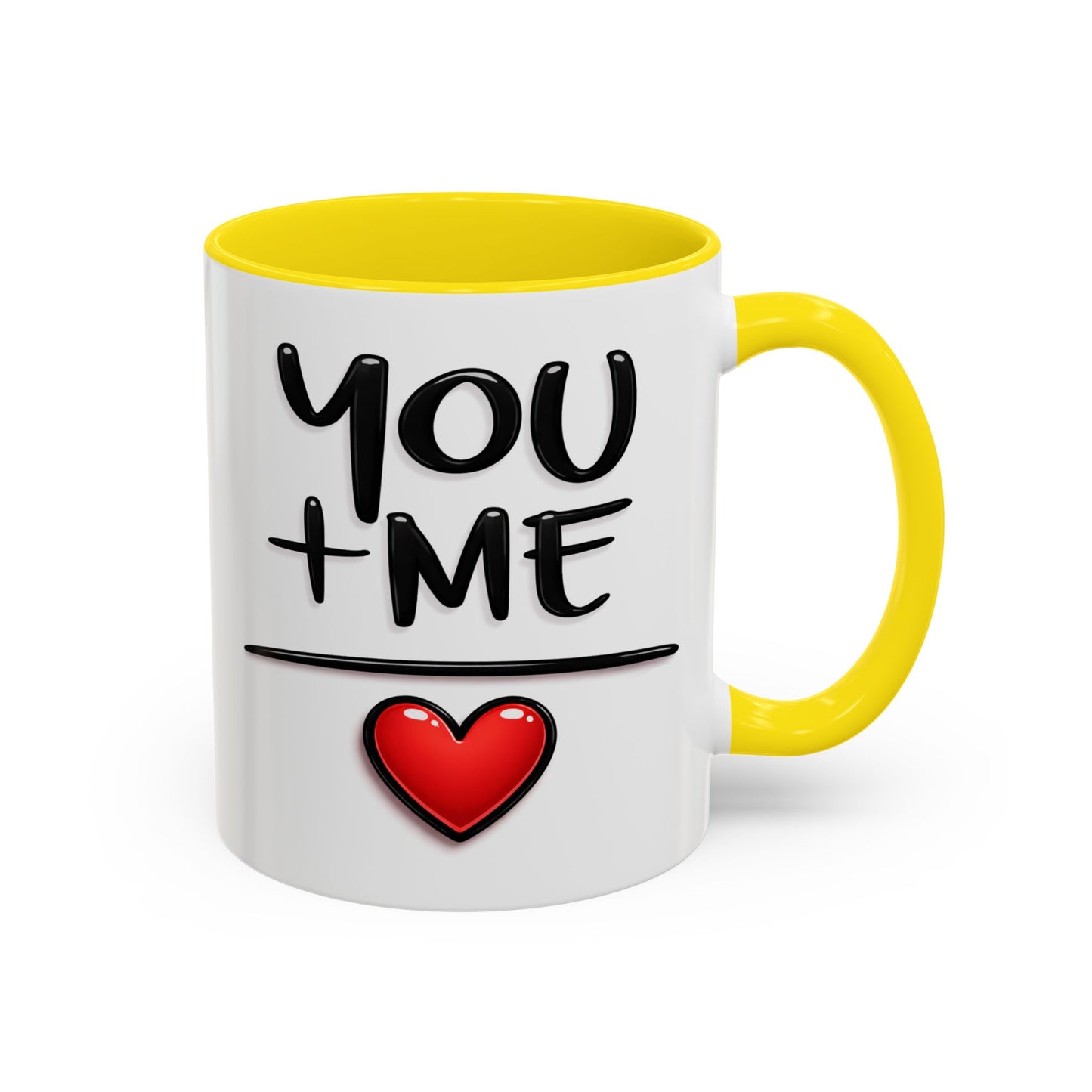 Anniversary Mug - You and Me Red Heart