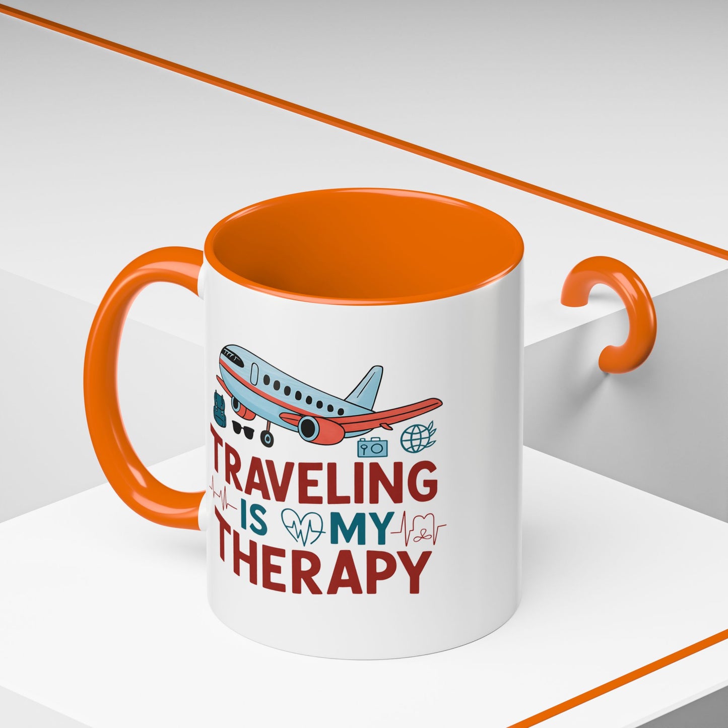 Adventure Mug - Traveling Is My Therapy