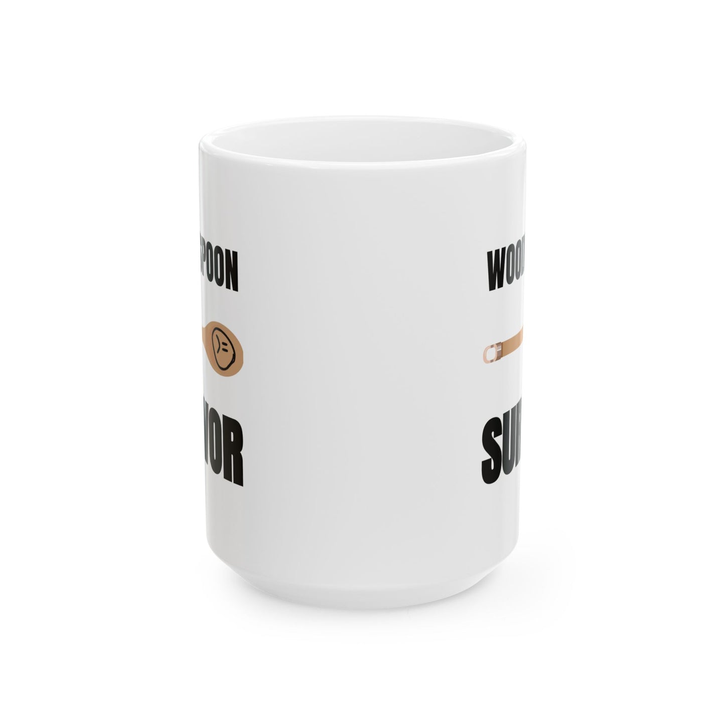 Humor Mug - Wooden Spoon Survivor