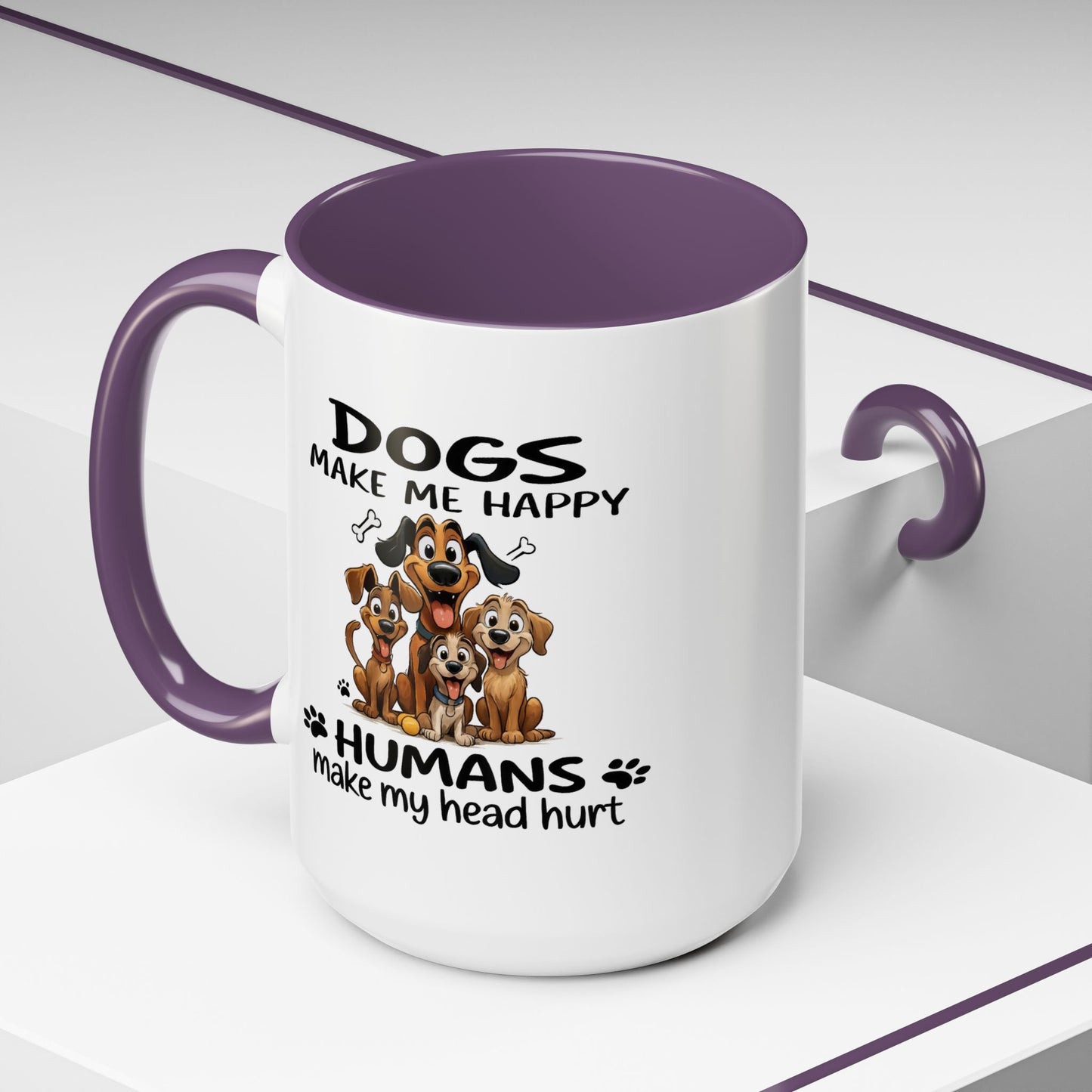 Animal Mug - Dogs Make Me Happy