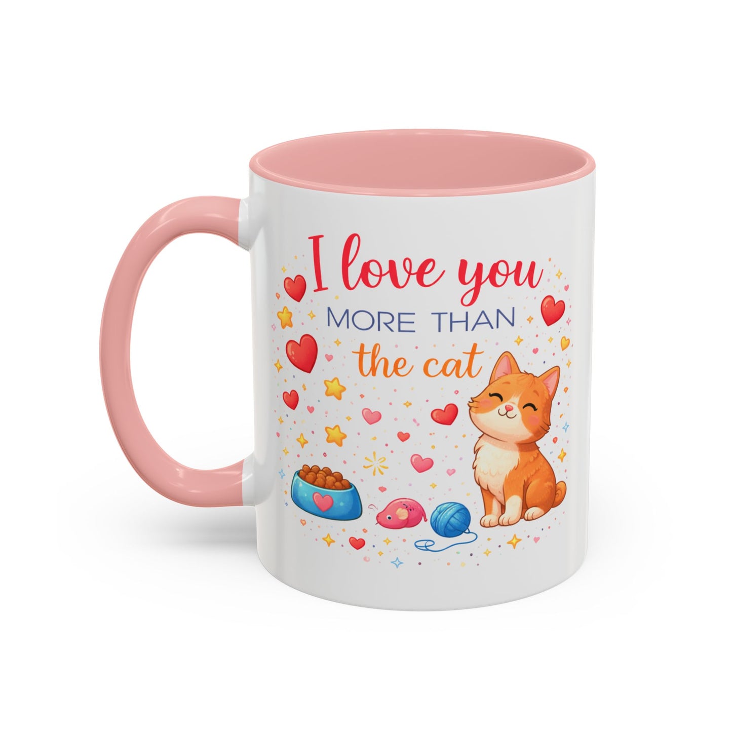 Anniversary Mug - I Love You More Than The Cat