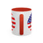 4th of July Mug - America Smiley Face