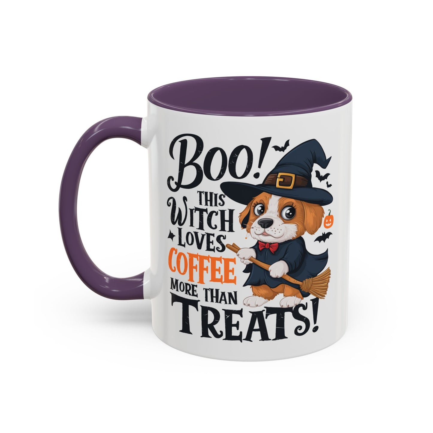 Halloween Mug - Puppy Witch