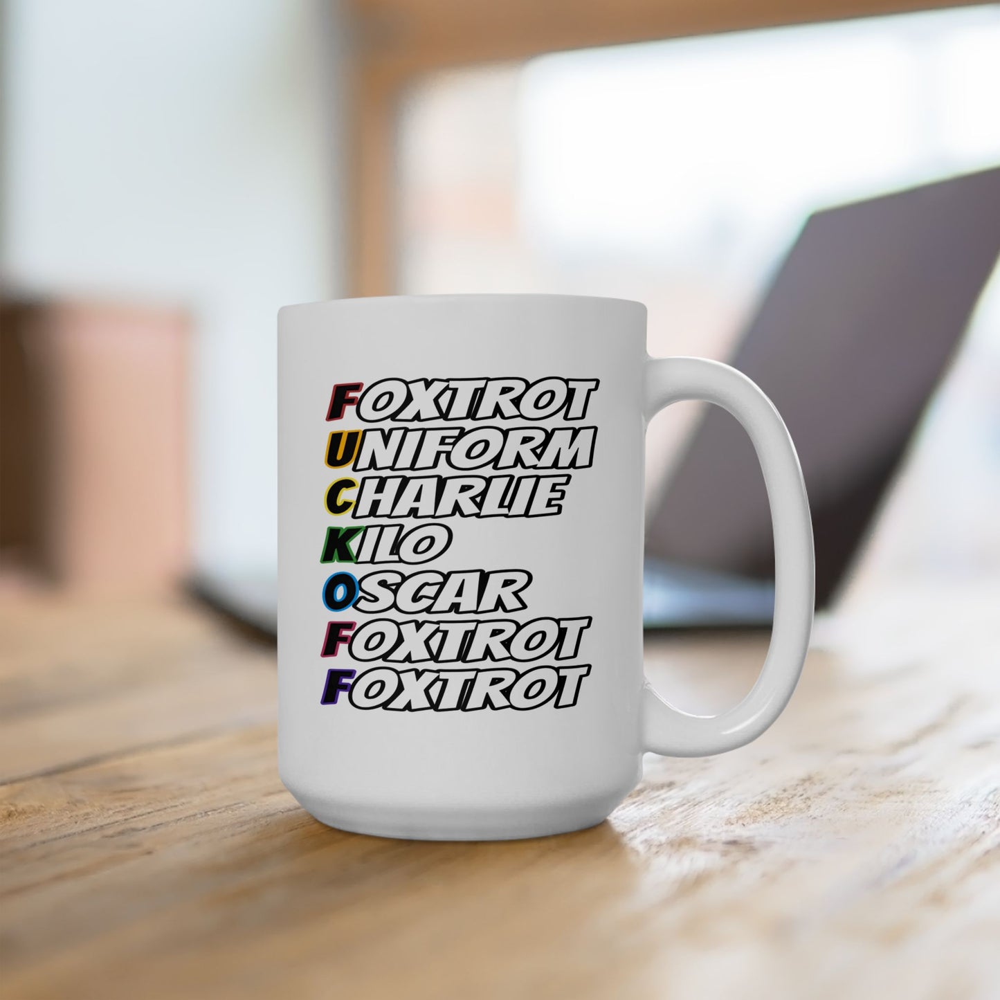 Adult Mug - Phonetic Fuck Off