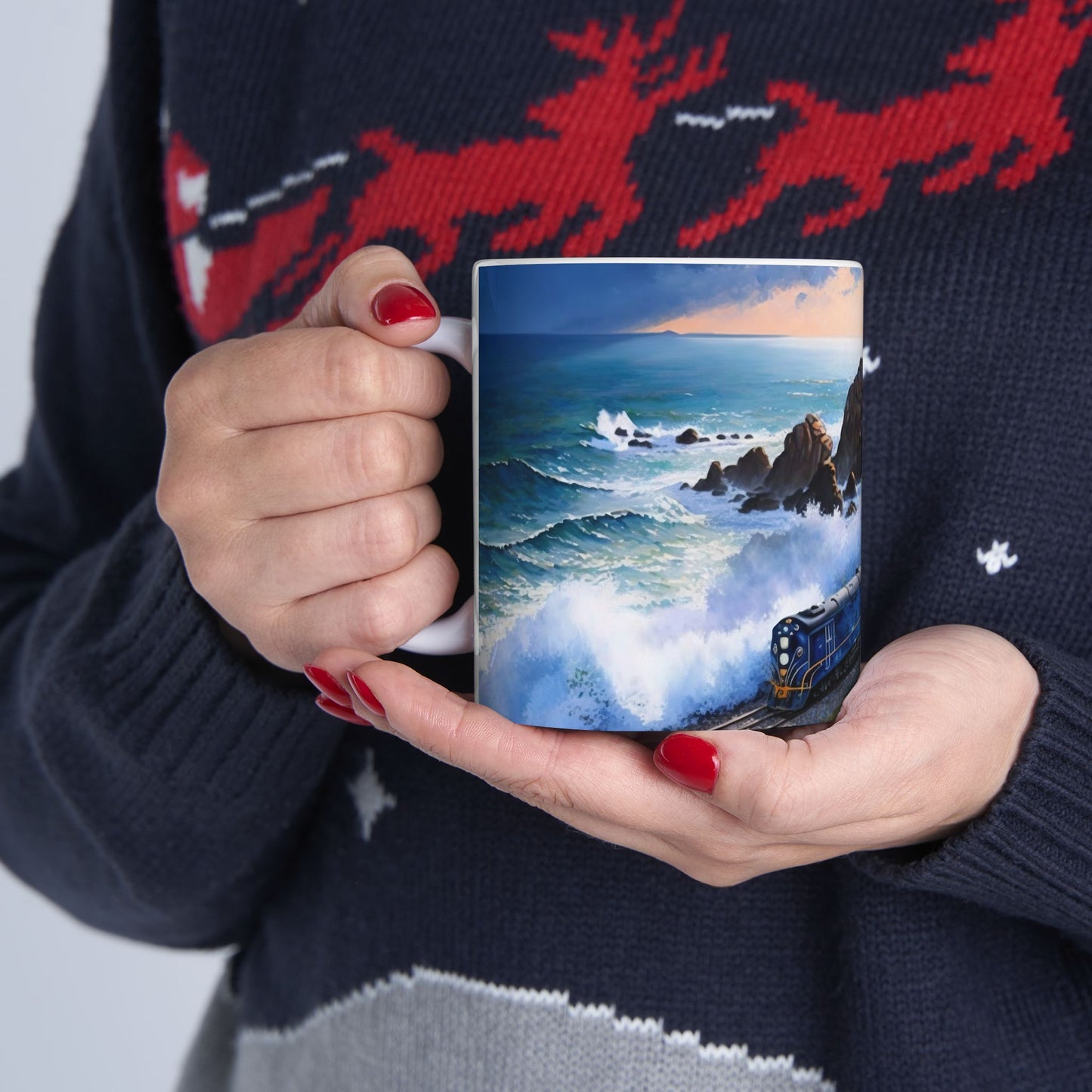 Adventure Mug - Train Journey 4