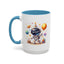 Birthday Mug - Happy Birthday Astronaut, Cake & Balloon