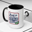 Humor Mug - Living on That Blue Collar Dollar