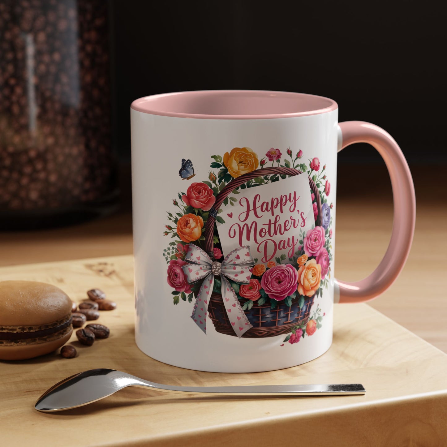 Mother's Day Mug - Happy Mother's Bouquet