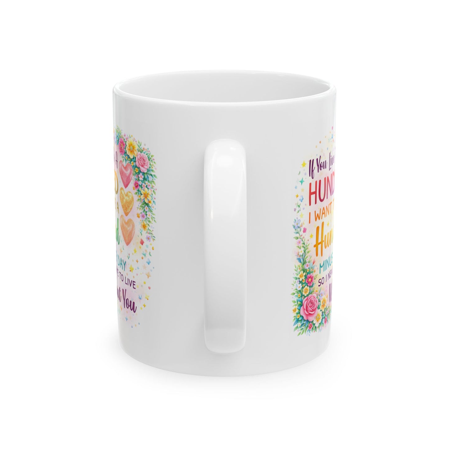 Anniversary Mug - If You Live To Be