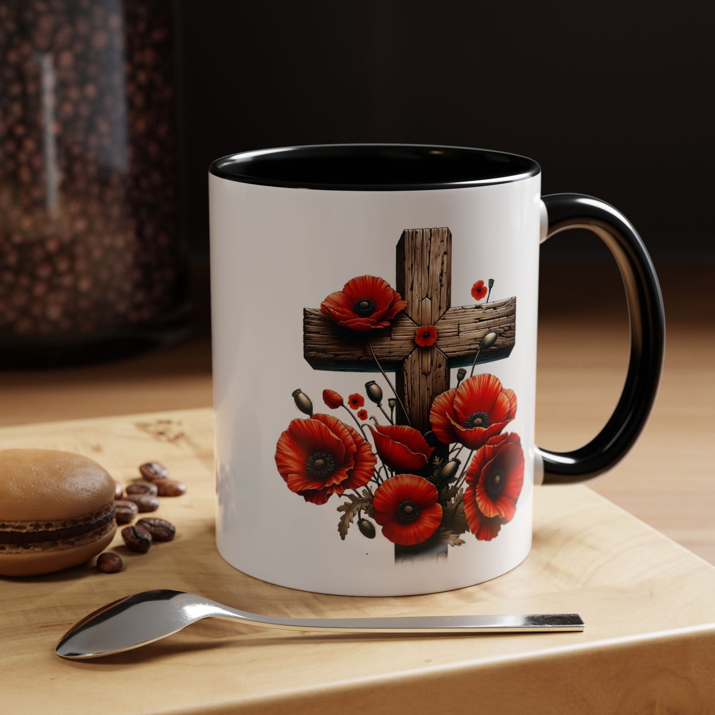 4th of July Mug - Fallen Soldier Cross