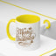 Christmas Mug - Merry Christmas Gold Text Tree Star Ornaments