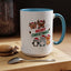 Christmas - Merry Christmas Red & Green Text Reindeer Penguin Bear Fox
