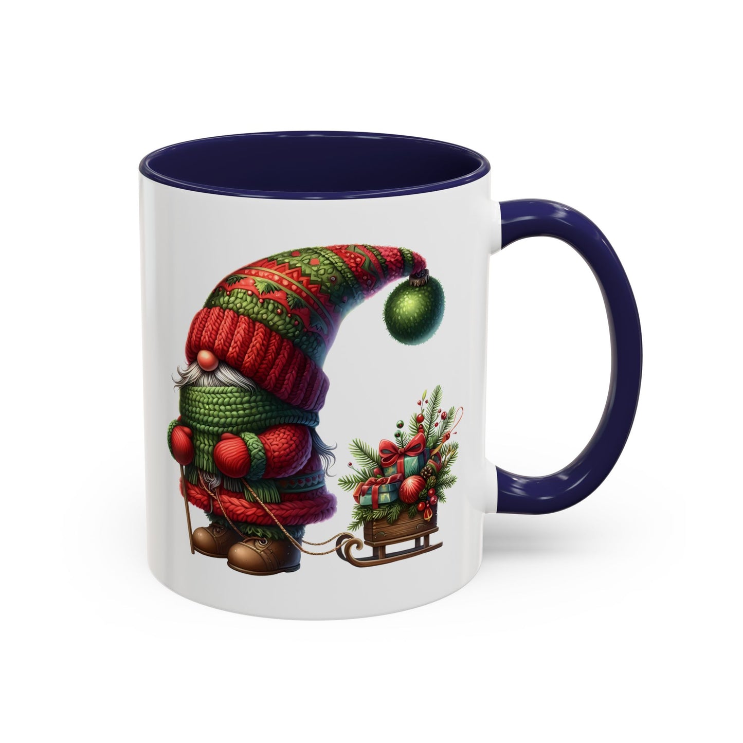 Christmas Mug - Gone with Miniature Sleigh