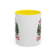 Christmas Mug - Merry Christmas Red & White Camper