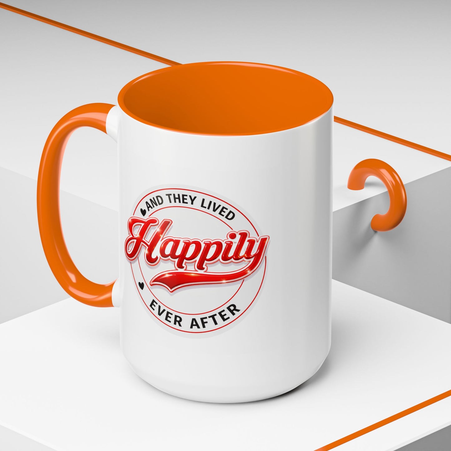Anniversary Mug - And They Lived Happily