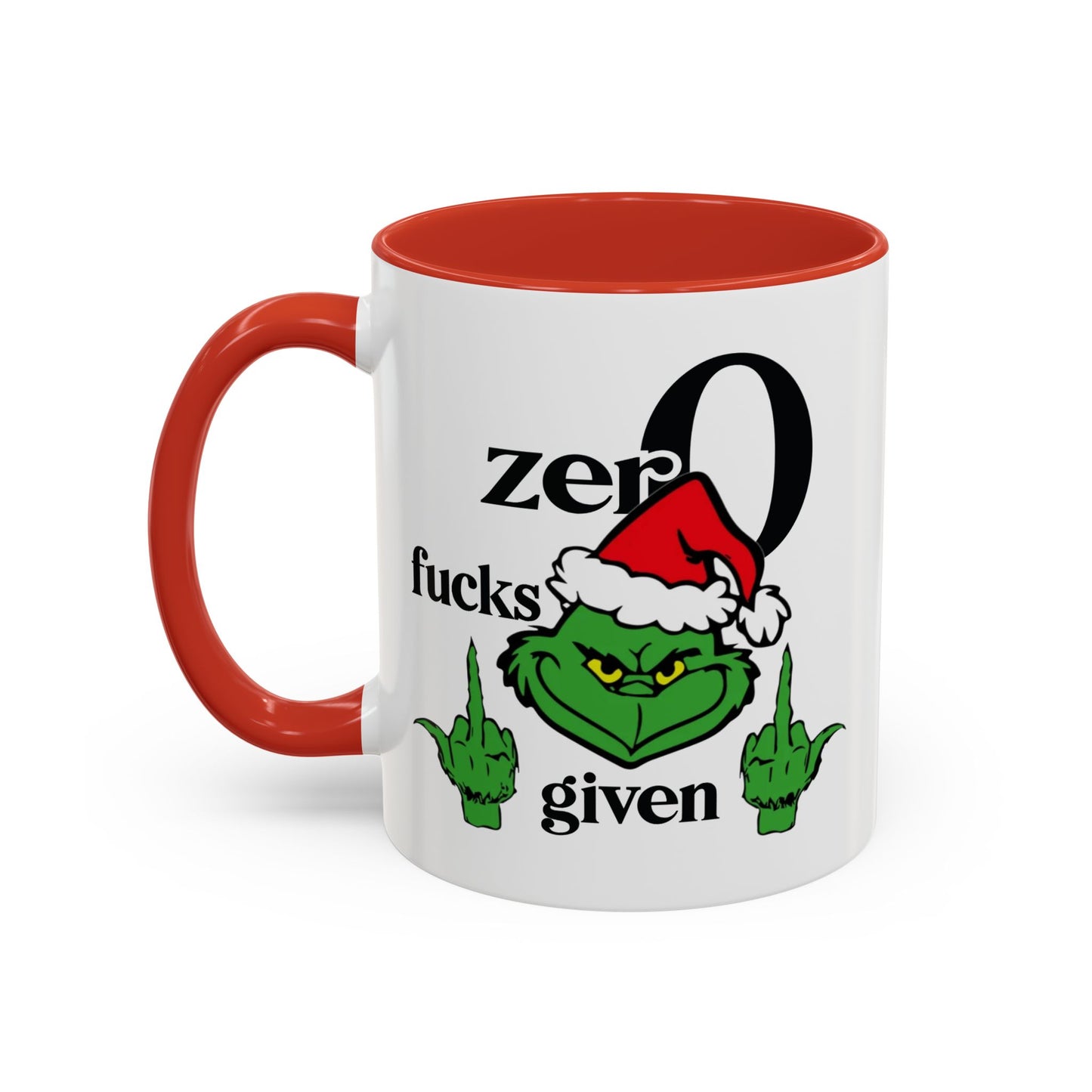 Adult Mug - Zero Fucks Given Grinch