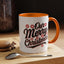 Christmas Mug - Merry Christmas Black Red & White Baseball Text