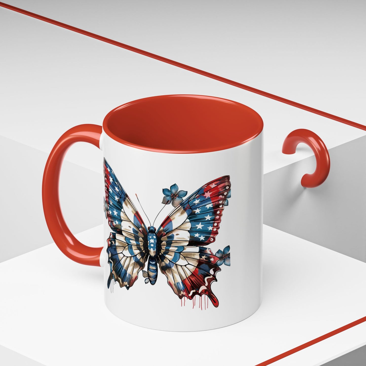 4th of July - Flag Butterfly