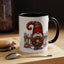 Christmas Mug - Gnome with Christmas Wreath