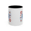 4th of July Mug - USA Preppy Floral