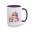 Birthday Mug - Unicorn Candles