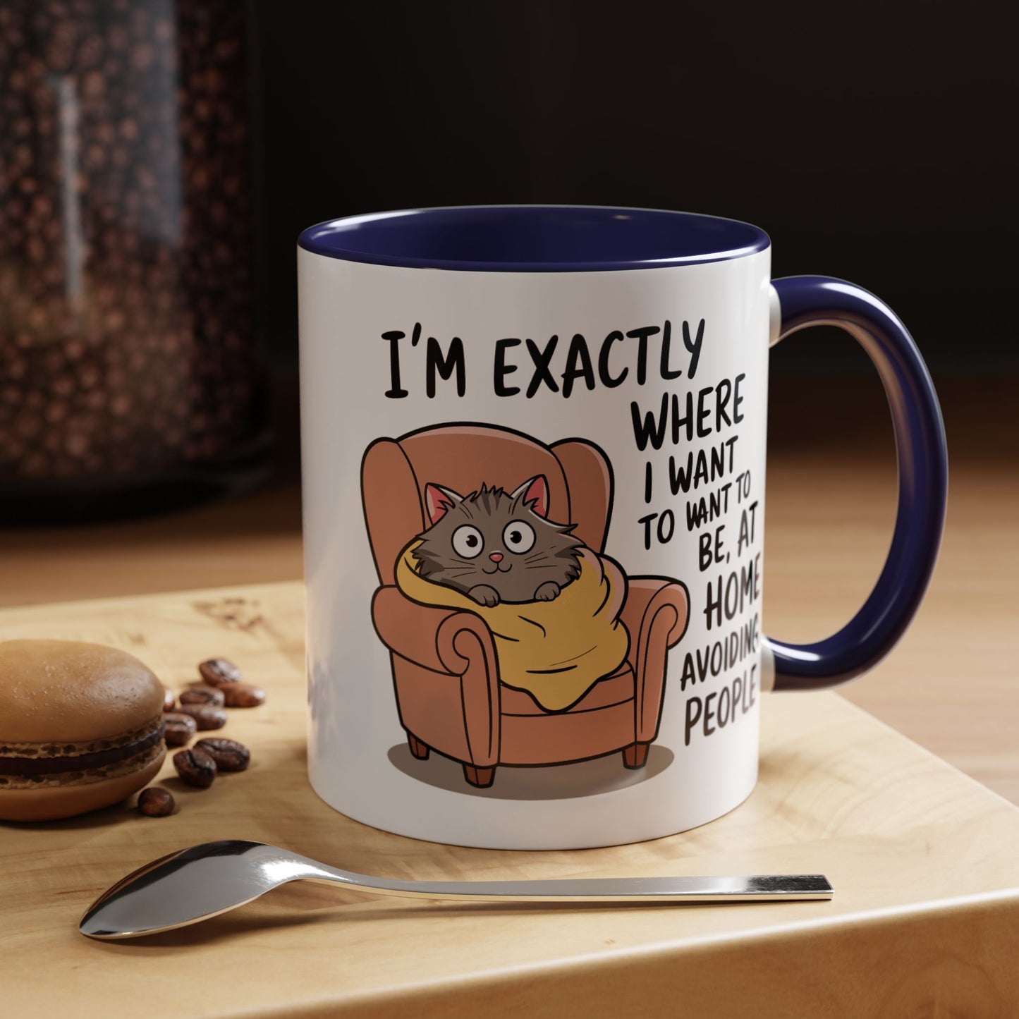 Animal Mug - I'm Exactly Where I Want To Be