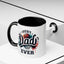 Father's Day Mug - Best Dad Ever Basketball