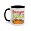 Anniversary Mug - I Love You More Than Tacos