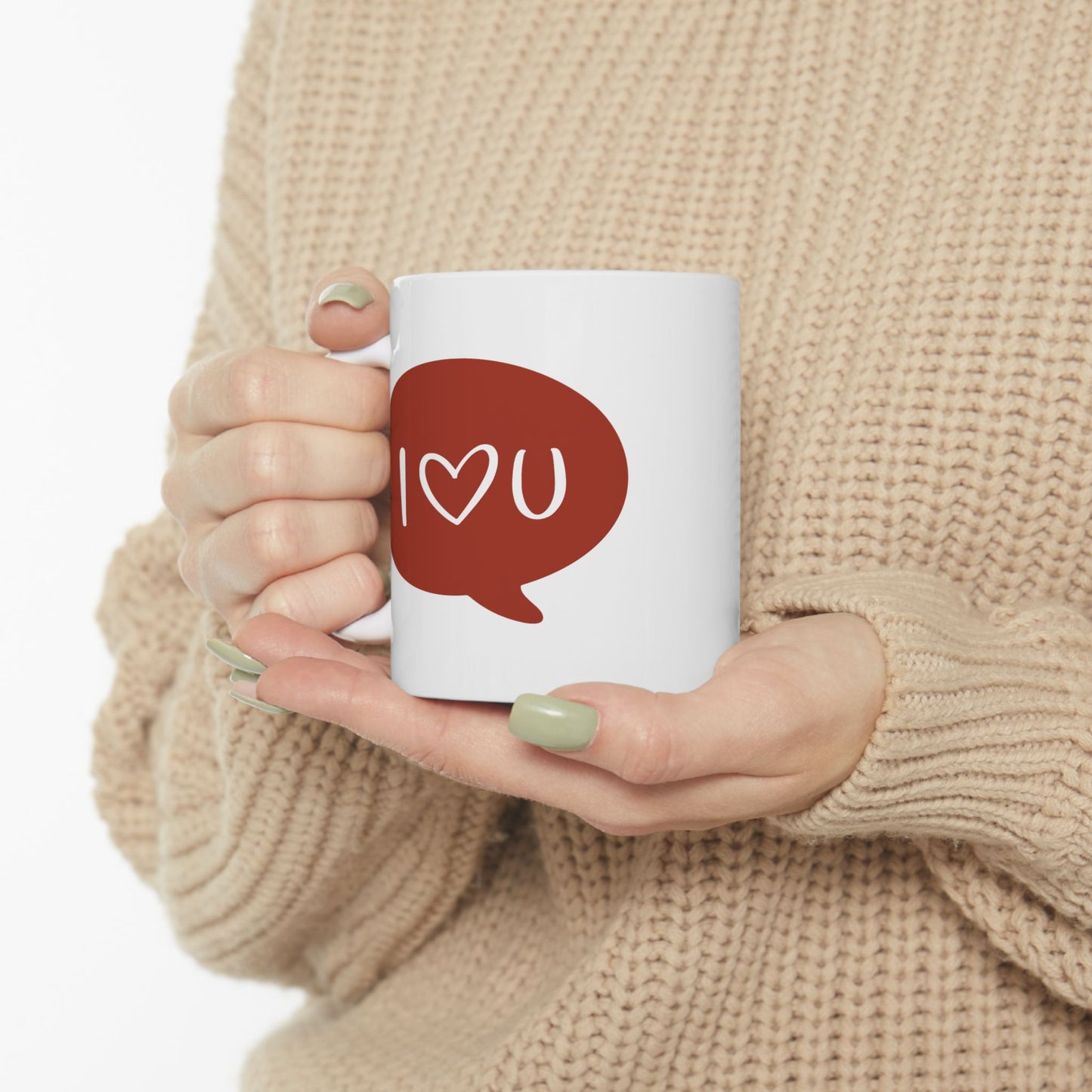 Valentine's Day Mug - I Love You Message