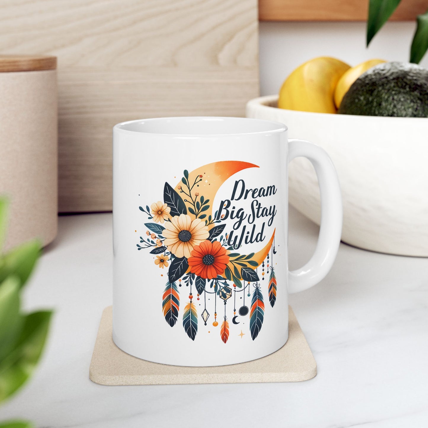 Motivation Mug - Dream Big Stay Wild