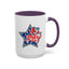 4th of July Mug - 4th of July Star Flag