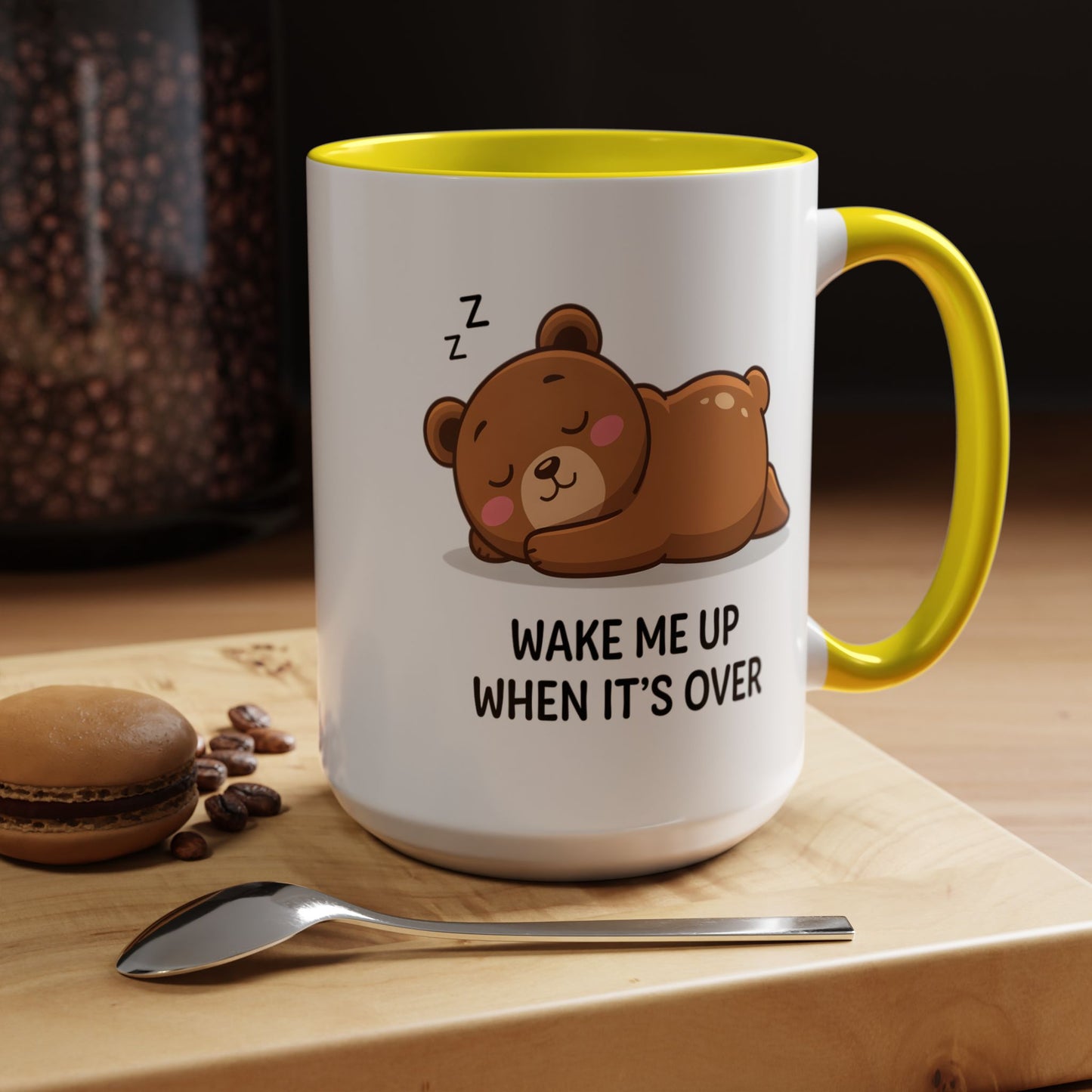 Humor Mug - Wake Me Up When It's over