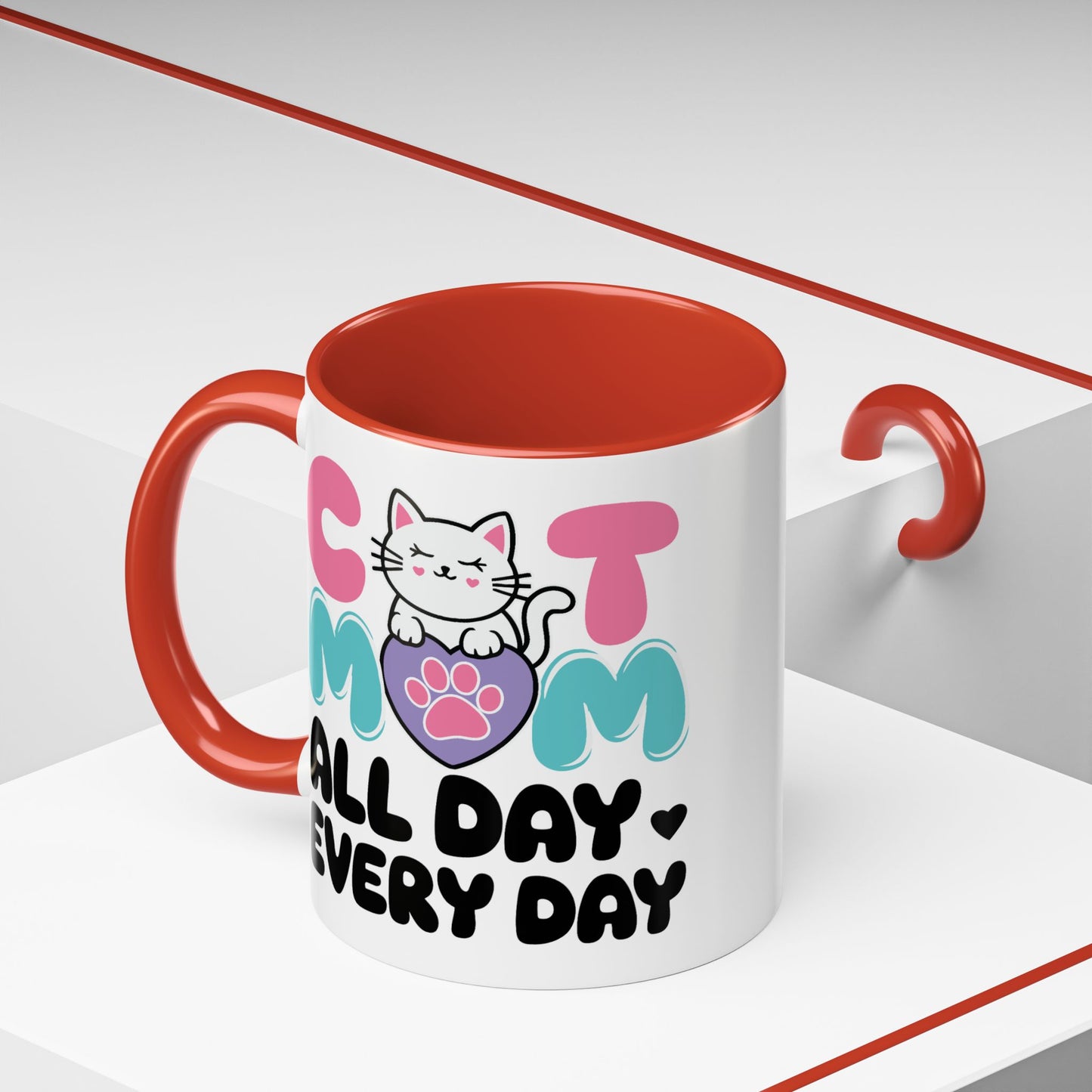 Animal Mug - Cat Mom All Day